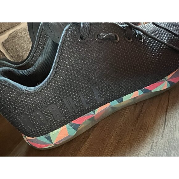 Nobull Outwork Shoes Gym Workout Gum Bottom Lace Up Navy Blue Mens 7.5 Womens 9 - Picture 7 of 14